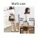 New Designer Women Bucet Bags Pu Leather Designer Ladies Handbags Fe Travel Larger Capacity Solid Crossbody Bags