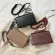 Solid Cr Envelope Flap Crossbody Bags for Women Pu Leather Women's Designer Handbag Travel Oulder Mesger Bag