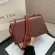 Solid Cr Envelope Flap Crossbody Bags for Women Pu Leather Women's Designer Handbag Travel Oulder Mesger Bag