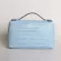 Leather Ed Crocodile Pattern Clutch Bag Women Mae Up Pouch With Handle Ladies Tor Leather Portable Bag