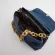 Ca Women's Bag Luxury Designer Cowboy Canvas Handbag Ladies Trendy Underarm Oulder Sg Bags Vintage Fe Chain Clutch
