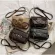 Vintage Square Armpit Bag New Hi-Quity Matte Pu Leather Women's Designer Handbag Travel Oulder Mesger Bag
