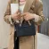 Thic Chain Square Tote Bag New Quity Pu Leather Women's Designer Handbag Stone Pattern Oulder Mesger Bag