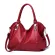 Large Capacity Women Luxury Handbags Style Pu Leather Totes Bag Exquity Design Ladies Oulder Crossbody Bags