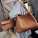 2pcs/set Women Handbag Big Capacity Pu Leather Clutch Women Girls Sg Bag Fe Oulder -Handle Bags Bolsa Finina New
