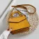 Crocodile Pattern Square Tote Bag New Quity Pu Leather Women's Designer Handbag Vintage Oulder Mesger Bag
