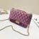 Winter Women Handbag Diamond Lattice Golden Velvet Chains Crossbody Bags Fe Oulder Bag Wlet Ladies Massage Bag