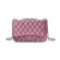 Winter Women Handbag Diamond Lattice Golden Velvet Chains Crossbody Bags Fe Oulder Bag Wlet Ladies Massage Bag