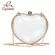 Cute Transparent Plastic Heart Ladies Party Chain Se Oulder Bag Handbag Crossbody Mini Mesger Bag Flap