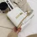 Solid Cr Square Crossbody Bag New Hi-Quity Pu Leather Women's Designer Handbag Chain Oulder Mesger Bag