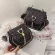 Cute Sequin Devil PT Leather Women Ca Ses and Handbags Crossbody Mini Bag Finine Ladies Clutch Bag