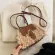 Lambswool Women Handbags Designer Patchwor Oulder Bags Luxury F Fur Crossbody Bag Lady Sml Se Fe Sac
