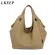 Women Canvas Handbags Retro Large Capacity FE OLDER BAGS STYLI CASSBODY BAGS CLASSIC SOLID TOTES