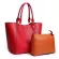 New Women's Bag Pu Leather Ladies Solid Cr Retro Oulder Bag Large Capacity Bag Handbag