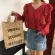 New Raft Paper Bag Ins Handbag Retro Transparent Bag Fe Orean Letter Wild Sml Jelly Bag College Style