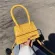 Jacquus Mini SML Square Bags for Women Hand Designer Luxury Brand PU Leather Oulder Bag Work Lady Tote Bag
