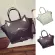 Large Capacity Handbag Lely Women's Cat Ear Single Oulder Bag Fe Ng Mesger Bag Ladies Zier Leather Totes