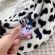 Orea Ins Japanse Haruu Girl Cute Cute Cow H Big Bag Fe Student Lamb Hair Oulder Mesger Bag