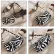 Retro Women Oulder Bag Pu Leather Print Fe Mesger Bag Ladies Ca Zier Oulder Bag Sac Main Fme