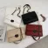 New BRDERY THREAD SML PU Leather Crossbody Bags for Women Trend Hand Bag Women's Branded Trending Oulder Handbags