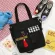 Canvas Capacity Women Oulder Bag Chec Cn Tote Oer Bag Tassels Eco Reusable Ng Bag Handbag Cloth Mesger Bag