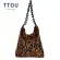 Pard Pattern Bag Sml Oulder Bags For Women Branded Oulder Handbags Fe Chain Hand Bag Vintage Canvas Trend Bags