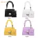 Popular Fe Daily Bag 2 in 1 Stripe Pu Leather Crossbody Bag Women Oulder SE With Round SE