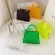 Women Bag PVC Flap Single Solid Hard Oulder Bags Handbag S and Bags Crossbody Transparent Bag