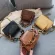Stone Pattern Pu Leather Crossbody Bags For Women Thic Chain Design Oulder Mesger Bag Lady Mini Tote Lipstic Handbags