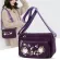 New Design Flower Patchwor Women Crossbody Bag Ladies Mesger Bag Fe Single Oulder Inced Tote Oer Bag