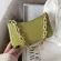 Stone Pattern PU Leather Oulder Bags for Women Trend Gold Chain Armpit Bag Fe Handbags Travel Hand Bags