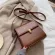 Vintage Solid Cr Leather Crossbody Bags for Women Quity Oulder Mesger Bag Lady Handbags Fe Elnt SES