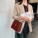 Vintage Solid Cr Leather Crossbody Bags for Women Quity Oulder Mesger Bag Lady Handbags Fe Elnt SES