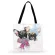 Outdoor Beach Bag Bags French Bulldog Watercr Art Painting Print Tote Bag for Women Ca Tote Ladies Oulder Bag