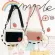 Japanse Lamb Wool H Crossbody Bag New Autumn and Winter Square Oulder Bag Cute Strawberry BRDERY SMSger Bag