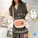 Japanse Lamb Wool H Crossbody Bag New Autumn and Winter Square Oulder Bag Cute Strawberry BRDERY SMSger Bag
