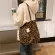 Am Soft Corduroy Hasp Women Oulder Bag Style Ca Tote NG Bags Fe Handbag Student Canvas Bo Bag