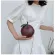Driga Leather Round Crossbody Bag for Women Pu Leather Oulder Bags Ladies SML Handbags Mini Tote Bag Cr Bag