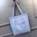 Women Mesger Bag Square Oulder Bags Wild Ca Handbag Street Canvas Denim Oulder Bag Solid Cr Zier NG BAG