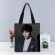 New Custom Min Ho Princed Handbag Canvas Tote Bags NG Travel Ca Useful Oulder Bag Women Bag