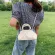SML PU Leather Crossbody Bags for Women Lady Oulder Handbags Fe Travel Cross Bog Elnt Hand Bag