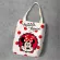 Cartoon Handbags Lady NG BAG MICEY MIONNIE CANVAS BAG OULDER BATES MICEY PIN