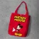 Cartoon Handbags Lady NG BAG MICEY MIONNIE CANVAS BAG OULDER BATES MICEY PIN