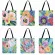 Watercr Flor Painting Printed Tote Bag Ca Totes Foldable Ng Bag Outdoor Beach Bag Ladies Oulder Bag En Bags