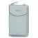 OSMOND Women Crossbody Bag Touch-Screen Phone Bag PU DECORIVE Phone Crossbody Oulder Bag Se Wlet Handbag