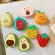Cute Avocado Cartoon Women Bag Soft Silicone Waterproof Fe Cn Bag Lely Sweet Fruit Mil Oulder Diagon Ng Bags