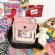 CUTE JAPANESE Canvas Bag Fe New Haruu Student Mesger Bag Orean Cartoon Women Oulder SML Square Bag