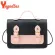 Yogodlns Contrast CR OULDER BAG Women PU Leather Crossbody Bag sml Square Bag Trendy Handbag Lady Mesger SE