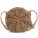 Women Straw Bags Bohian Rattan Fe Beach Handbag Circle Lady Weaven Crossbody Bag Handmade Round Bag Bolso