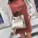 Designer Women Pu Leather Handbag Tote Fe Burt Crac Chain Ladies Oulder Mesger Bag Rivet Large Capacity Mobile